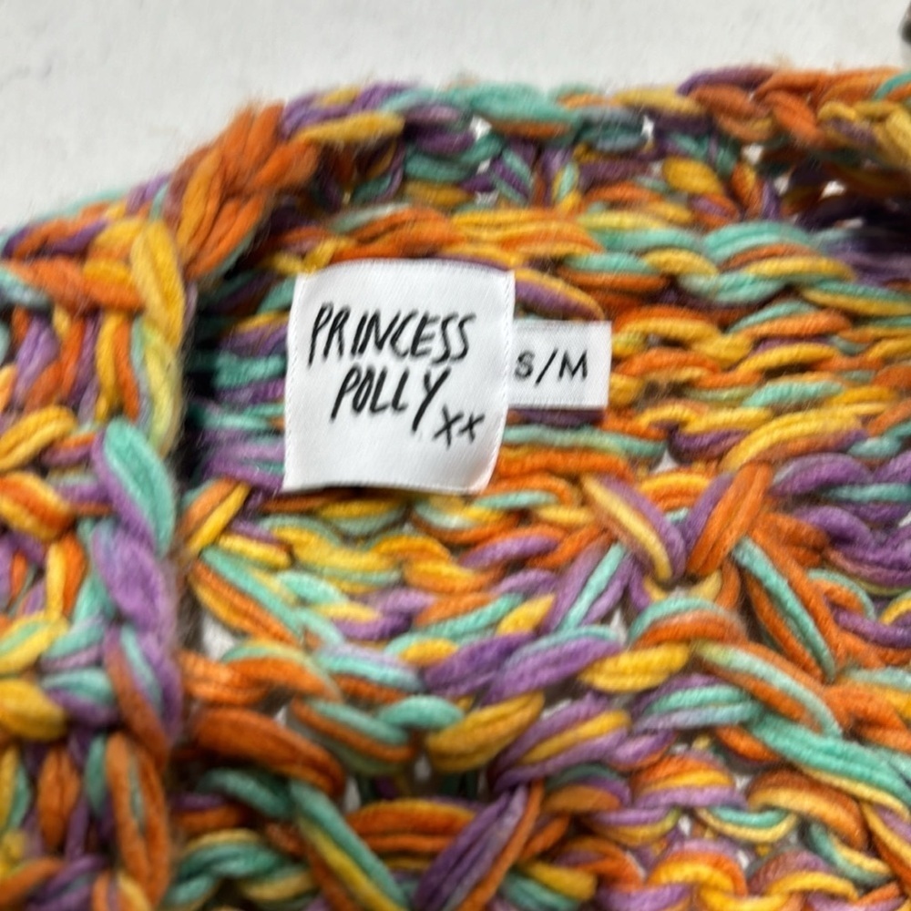 Princess Polly Multicolor Knit Jacket/Sweater - Picture 5 of 9